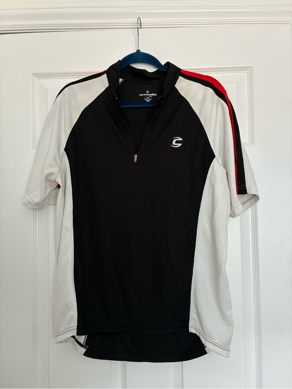 Cycling Jersey - Cannondale Short-Sleeve in Black, White & Red